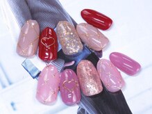 ネイルサロン キャンディネイル(Candy Nail)/キルティング￥5500ｂｙ佐合