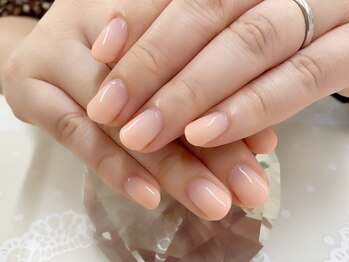 プルミエ ネイル(Premier Nail)/ほんのりオレンジ☆カラグラ