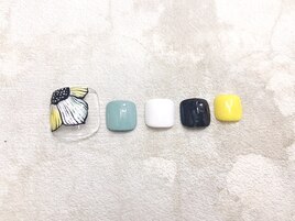 フラワーアートネイル