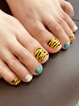 ミュウミュウ(MYUMYU)/ラムちゃん風ネイル