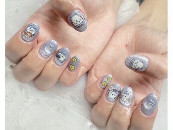 プトゥプトゥ(ptu ptu)/ちいかわネイル