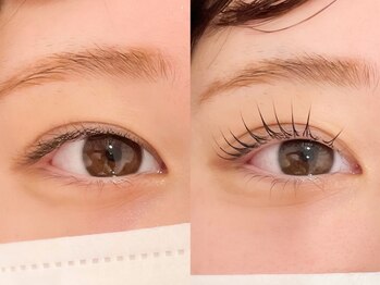 エイチ 立川北口店(H)/まつ毛パーマ　BeforeAfter