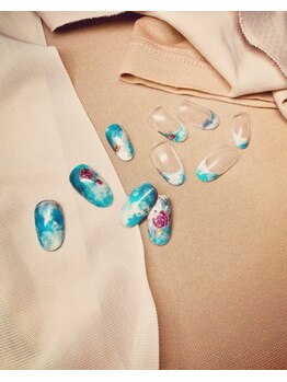 ネイルパレス/空柄