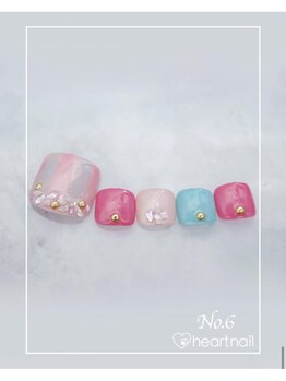 はあとねいる 武蔵境駅南口店/フットネイルデザイン【006】