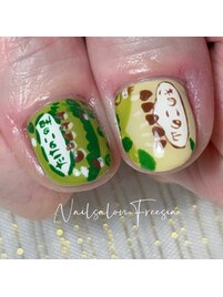 お菓子ネイル