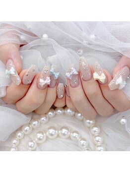 カメリア(Camelia)/リボンネイル