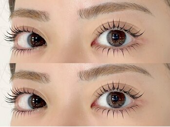 ヘアアンドネイル ミューズ 新浦安店(HAIR&NAIL MUSE)の写真/女子力アップは目元から☆ナチュラルかつ根元がくるんと立ち上がるパリジェンヌ&緩やか流し目メーテル♪