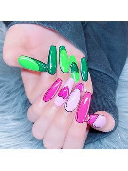 ベティネイル アイラッシュ(Betty Nail)/コミックネイル スカルプ