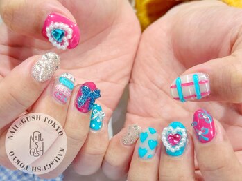 ネイルズガッシュトウキョウ 横浜西口店(NAILsGUSH TOKYO)の写真/【痛ネイルの施術も可能】お客様の理想を創り上げる驚きの再現率！※痛ネイルのご予約はLINE@のみ