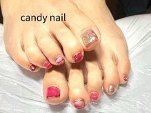 キャンディーネイル 祐天寺(candy nail)の雰囲気（フットアートし放題でゴージャスに。デザインはご相談ください！）