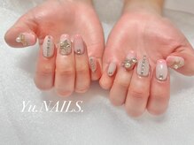 ユーネイルズ 恵比寿(Yu.NAILS.)/うる艶◎ディオールネイル