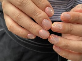 paragel / mirror nail .