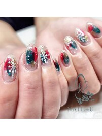 クリスマスカラーnail♪