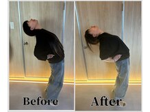 整体ラルース 中目黒(LALUZ)/40代　女性　猫背、巻き肩改善