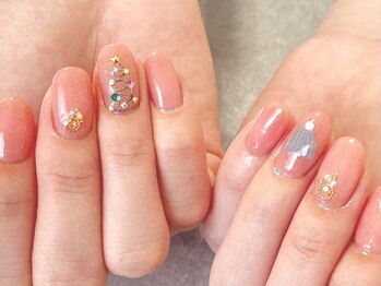 リーブル ネイル(Libre nail)/【クリスマスデザイン】