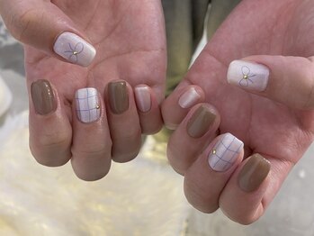 ネイルメゾン 渋谷店(NAIL MAISON)の写真/【4800円ウェルカムコース】ネイルが初めての方にも！トレンドアートがリーズナブルにできるコース♪