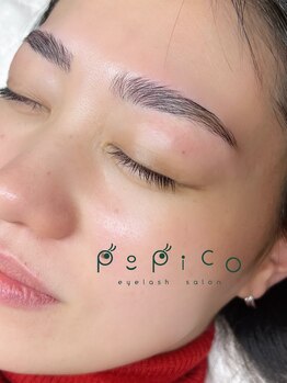 ポピコと種爪 西荻窪/眉ワックスとブロウリフト
