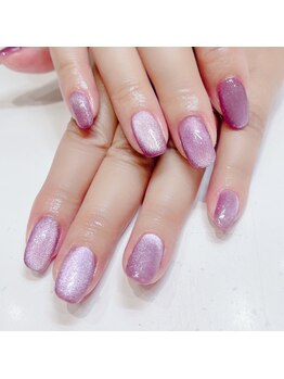 キューセブン ネイルラウンジ イオンモール高崎店(Q7 Nail Lounge)/マグネットワンカラー