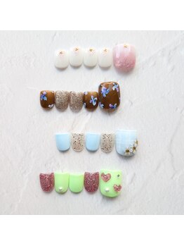 アンクローチェ(Ann Cloche)/今月アート(フット)¥8800