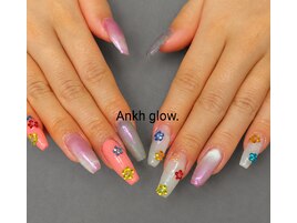 デザインネイル+チップ長さ出し