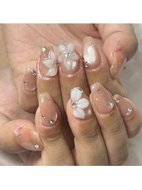 プルメリアネイル