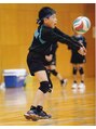 リラックスアンドビューティ 凪 息子がバレーボールをしています。