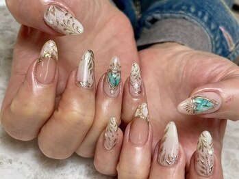 ケーズベース スージーネイル(Ks BASE Susie nail)の写真/確かな技術力とセンスで満足度◎最旬トレンドデザインや持ち込みもOK！繊細なデザインもお任せください♪