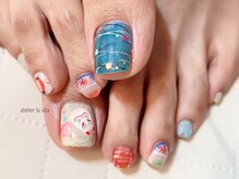 アトリエ ラビータ(atelier la vita)/【FOOT】手描きアートお祭り