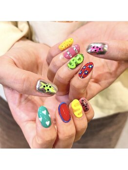 ウェイビーズ ネイル(wavy's.nail)/個性派ネイル