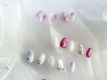 calm -カーム- 阪急塚口 nailの写真/迷ったらコレ！人気な定額デザインコースはサンプルから選ぶだけ♪トレンドも季節も◎