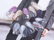 ネイルサロン キャンディネイル(Candy Nail)/ラインアート￥6600ｂｙ石塚