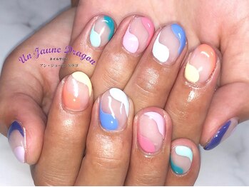 アン ジョーヌドラゴ/【自爪ネイル】ウェーブネイル