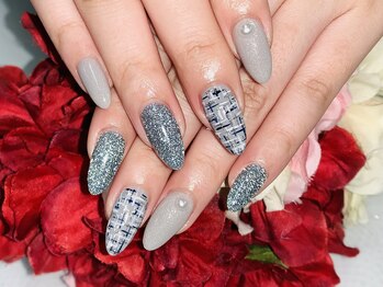 ダブルネイル(Double Nail)/【ほり】新作×フラッシュネイル