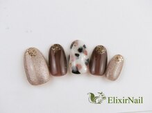 エリクサーネイル 五反田(Elixir Nail)/定額a シンプル／クーポン使用