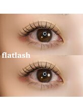 チルダ(tilde)/フラットラッシュ