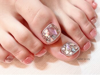 【FOOT】ストーン埋め尽くし