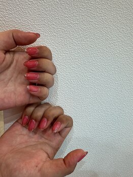 スピードネイル アンド アイ 宇土シティモール店/シアーピンク ¥6050