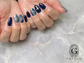 メタリックインクでニュアンス◎