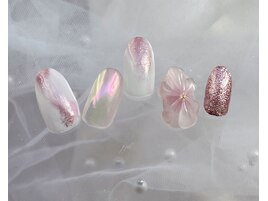 定額Trend ぷっくりフラワー