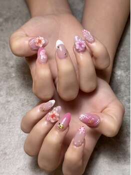 アール(R)の写真/『好き』をとことん叶えます＊長さだし/持ち込みデザインOK★ミラー/マグネット/韓国ワンホンパーツ豊富＊
