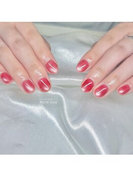リッシュ トロワ(RICHE trois)/ぷるぷるさくらんぼネイル