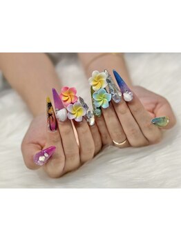 長さ出しのできるサロン