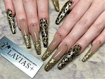 ラヴィアスプラス(LAVIAS+)の写真/《付替オフ全員無料》貴女のなりたい叶えます☆スカルプ派が絶賛する超人気ネイリストによる施術◎