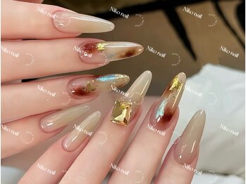 ニコ 高田馬場店(Niko)/ヒョウ柄ネイル