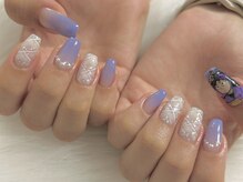 ティファニー(Tiffany)/痛ネイル×グラデーション