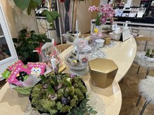 まりも化粧品店の雰囲気（3月中は　ひな祭りお茶Time。ひなあられのご来店プレゼント♪）