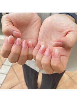 リノ(lino)/桃ネイル