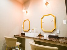 フリーシャ いせさき店(freesha)の雰囲気（パウダールームも完備しています♪）