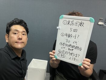 ノーブル(NOBLE)/ヒゲ・手の甲指脱毛のお客様