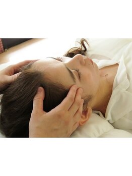 ヘッドスパで癒されたい